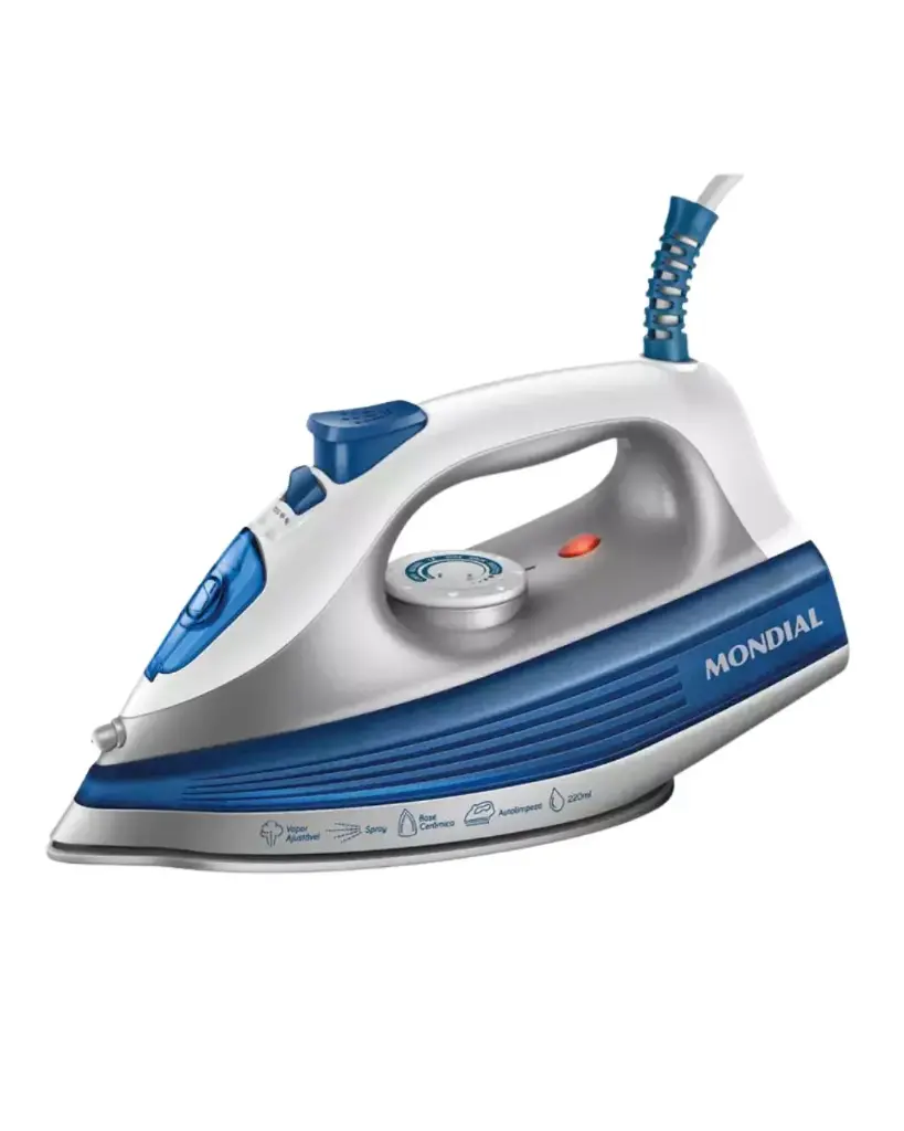 PLANCHA MONDIAL A VAPOR 1200W