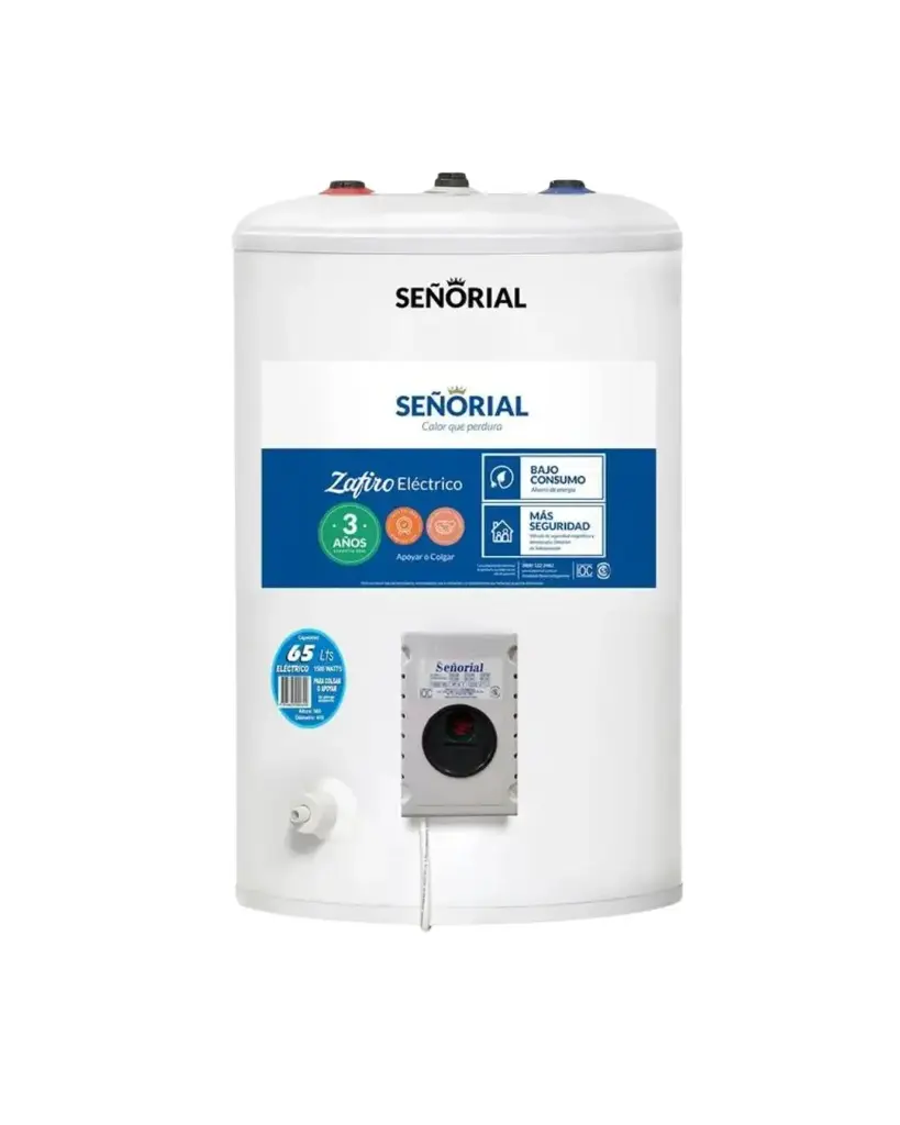 TERMOTANQUE SEÑORIAL 65LTS SUPERIOR