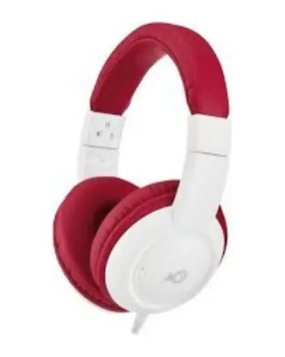 AURICULAR VINCHA KIDS ROJO/BLANCO 