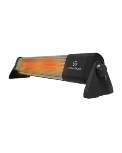 CALEFACTOR INFRARROJO 2 EN 1 WHITENBLACK