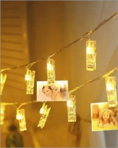 LUCES BROCHES BLANCAS 2MTS
