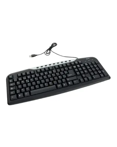 TECLADO VERBATM MULTIMEDIA USB NEGRO