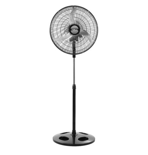 VENTILADOR DE PIE LILIANA PALETA METAL 20"