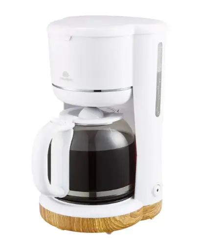 CAFETERA MANDINE 1,5 Lts BLANCA SIMIL MADERA