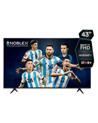 SMART TV 43" NOBLEX ANDROID TV